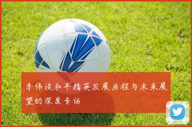 李伟谈和平精英发展历程与未来展望的深度专访